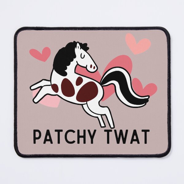 Item preview, Patchy Twat skewbald designed and sold by Iojofruits.