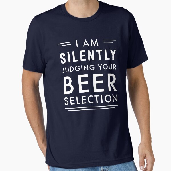 Item preview, I am silently judging your beer selection designed and sold by partyanimal.
