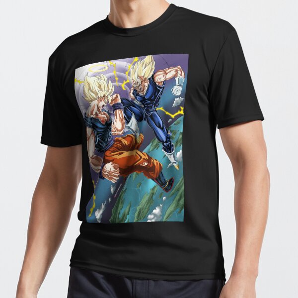 SSJ2 Goku vs Majin Vegeta - Q10Mark Poster for Sale by q10mark