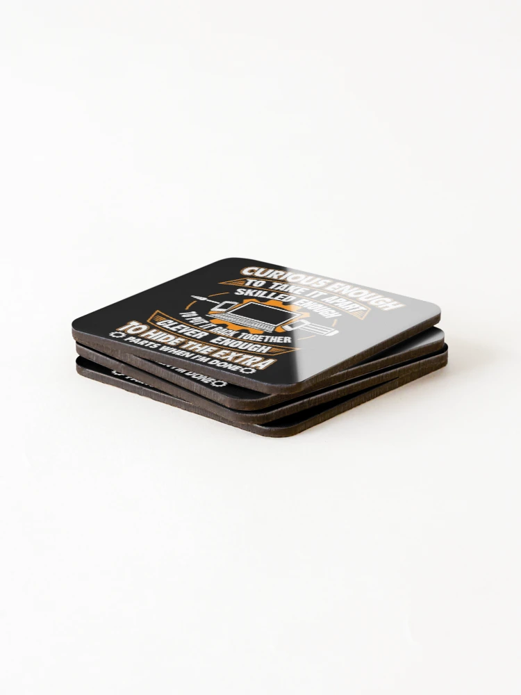 Thumbnail 4 of 5, Coasters (Set of 4), Computer Engineer designed and sold by shopMACIOIO.