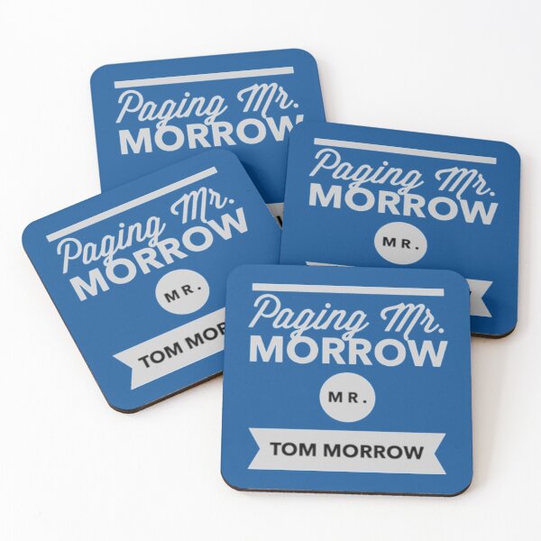 Item preview, Paging Mr Morrow, Mr Tom Morrow  designed and sold by Aidennnn12.