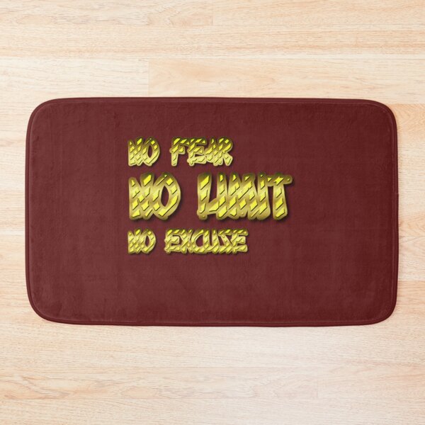 Item preview, No Fear No Limit No Excuse Steel designed and sold by GabriellyLessa.
