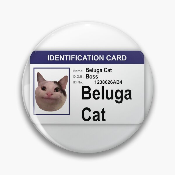 Beluga Cat Youtube Pins and Buttons for Sale | Redbubble