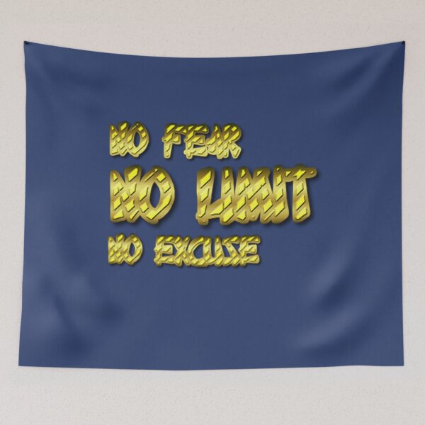 Item preview, No Fear No Limit No Excuse Steel designed and sold by GabriellyLessa.