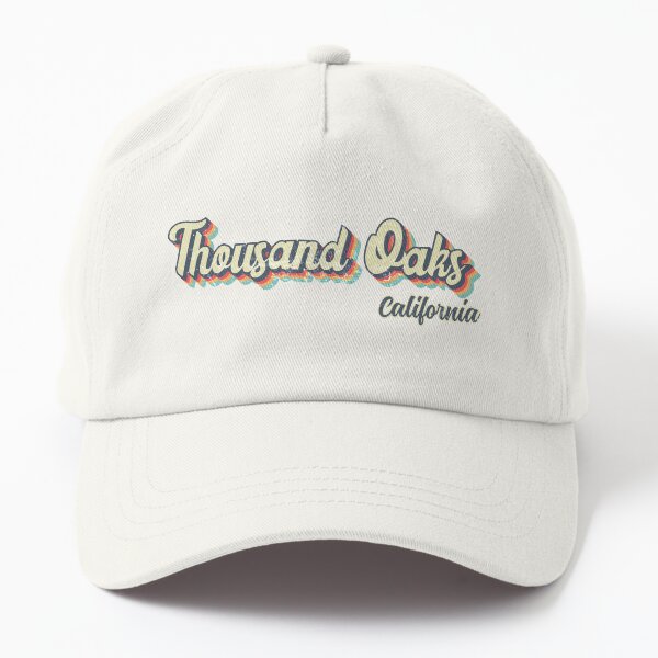 Item preview, Thousand Oaks City California Retro Vintage 70s rainbow designed and sold by Teelogic.