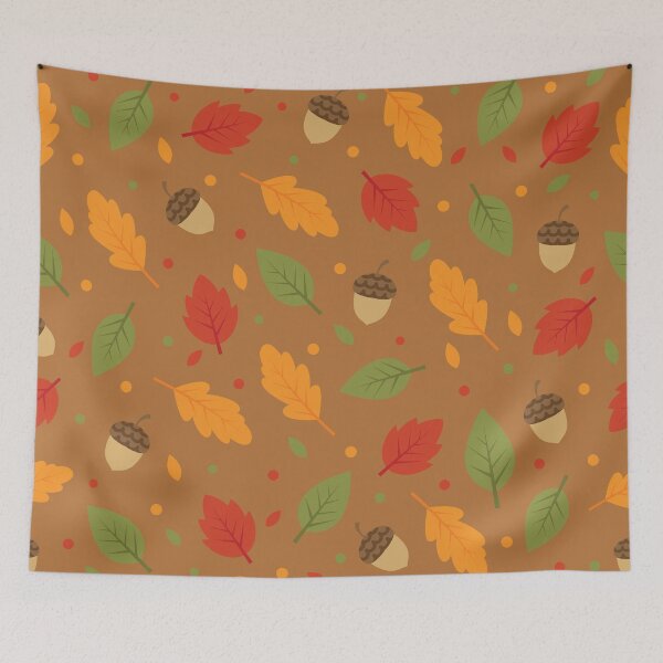 Item preview, Fall Autumn Leaves Pattern designed and sold by Gaalaxyz.