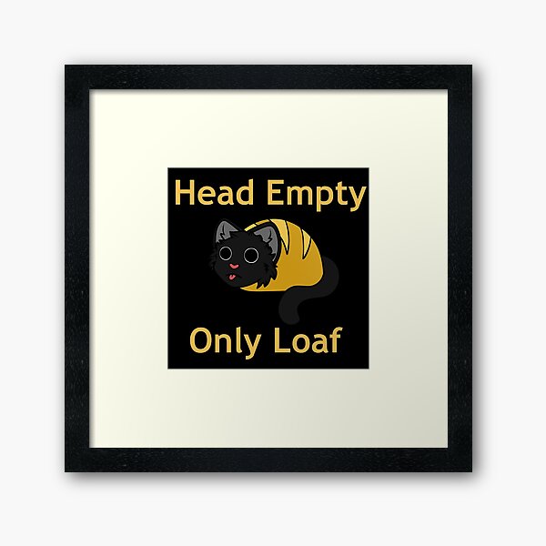 Item preview, Loaf cat Black designed and sold by LivingDynasty.
