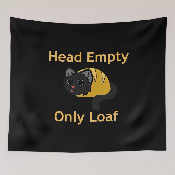 Item preview, Loaf cat Black designed and sold by LivingDynasty.