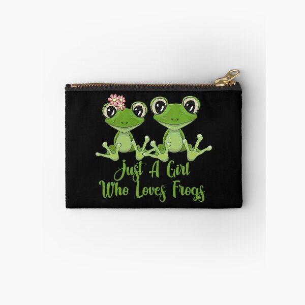 Item preview, Just A Girl Who Loves Frogs designed and sold by NuarzDesign.