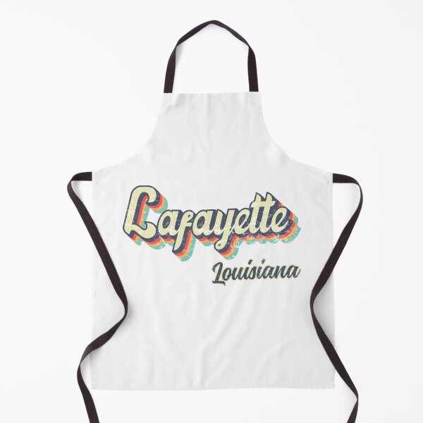 Item preview, Lafayette city Louisiana Retro Vintage 70s rainbow designed and sold by Teelogic.