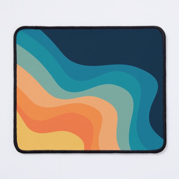 Aperçu de l'œuvre Décoration de vagues de style rétro créée et vendue par BattaAnastasia.