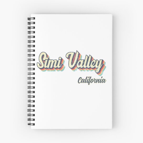 Item preview, Simi Valley City California Retro Vintage 70s rainbow designed and sold by Teelogic.
