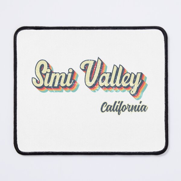Item preview, Simi Valley City California Retro Vintage 70s rainbow designed and sold by Teelogic.
