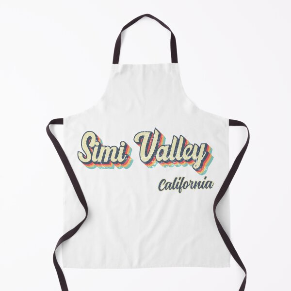 Item preview, Simi Valley City California Retro Vintage 70s rainbow designed and sold by Teelogic.