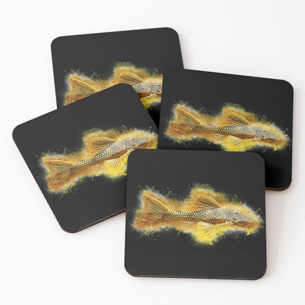 Item preview, L14 Sun Catfish - Scobiancistrus aureatus designed and sold by AquariumLutter.