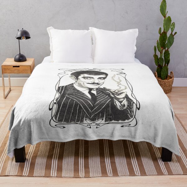 Item preview, Gomez Addams Halloween Spooky Fictitious Structure Leader Family Love King Actor Of The Character designed and sold by GomezAddamSmith.