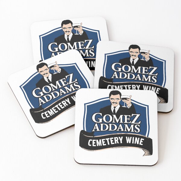 Item preview, Gomez Addams Halloween Spooky Fictitious Structure Leader Family Love  Cemetery Wine Gift For designed and sold by GomezAddamSmith.