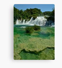 Skradinski Buk Canvas Print