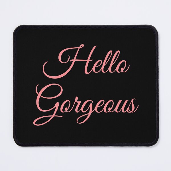 Item preview, Hello gorgeous romantic typography designed and sold by JokeGysen.