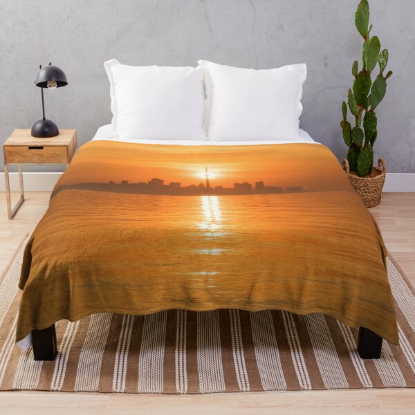 Item preview, Hot Timing - The Sun Rising Right Behind Toronto CN Tower designed and sold by Georgia Mizuleva.