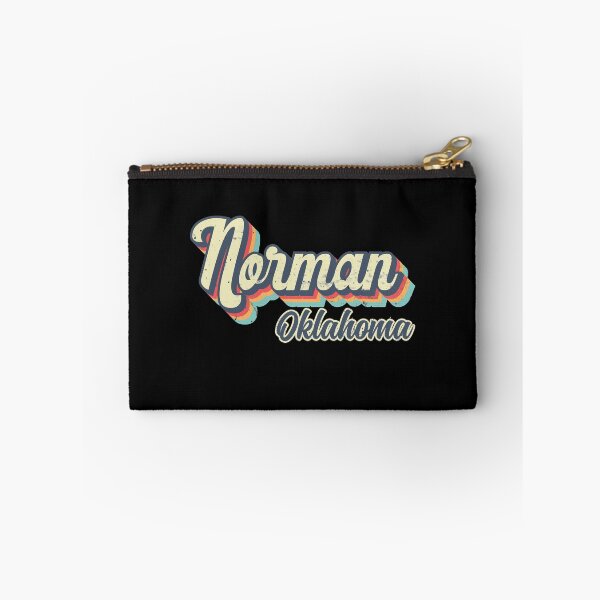 Item preview, Norman city, Oklahoma Retro Vintage 70s rainbow designed and sold by Teelogic.