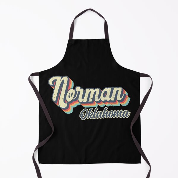 Item preview, Norman city, Oklahoma Retro Vintage 70s rainbow designed and sold by Teelogic.