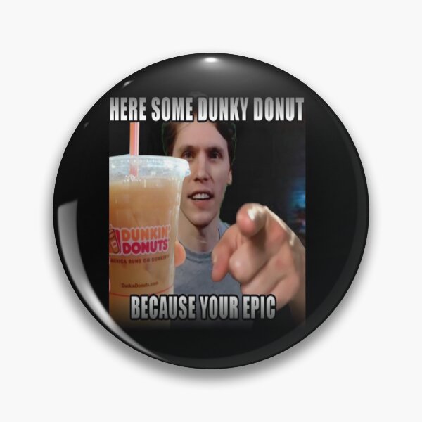 Item preview, HERE SOME DUNKY DONUT - JERMA FUNNY Essential  designed and sold by Flanignhandmade.