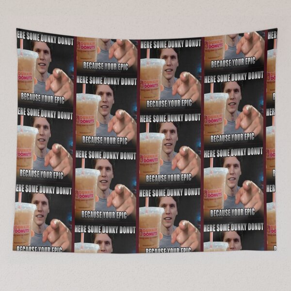 Item preview, HERE SOME DUNKY DONUT - JERMA FUNNY Essential  designed and sold by Flanignhandmade.