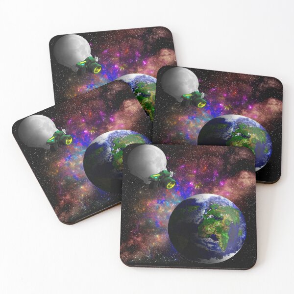 Item preview, The Moon takes a picture of the Earth designed and sold by Nattea.