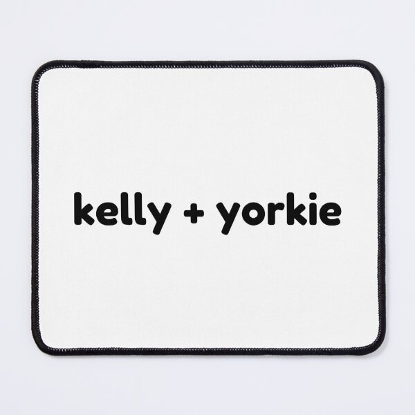 Item preview, Kelly and Yorkie Forever Black designed and sold by OutofFocusShop.