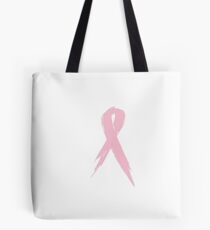 Breast Cancer Ribbon Tote Bag