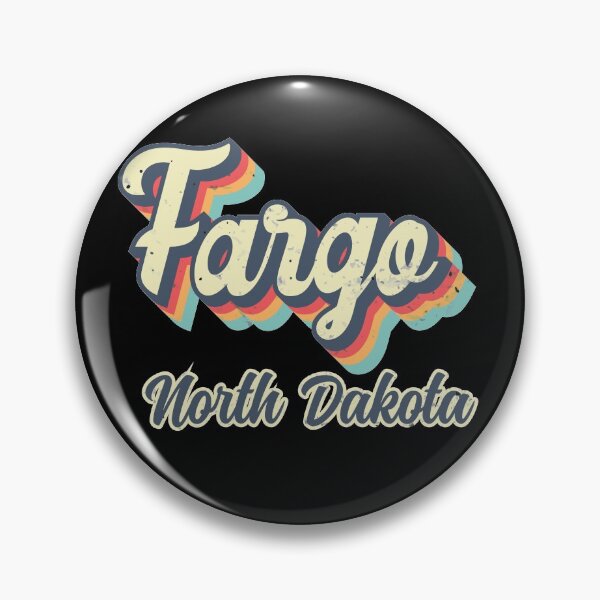 Item preview, Fargo city North Dakota Retro Vintage 70s rainbow designed and sold by Teelogic.