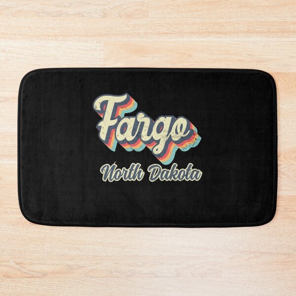 Item preview, Fargo city North Dakota Retro Vintage 70s rainbow designed and sold by Teelogic.