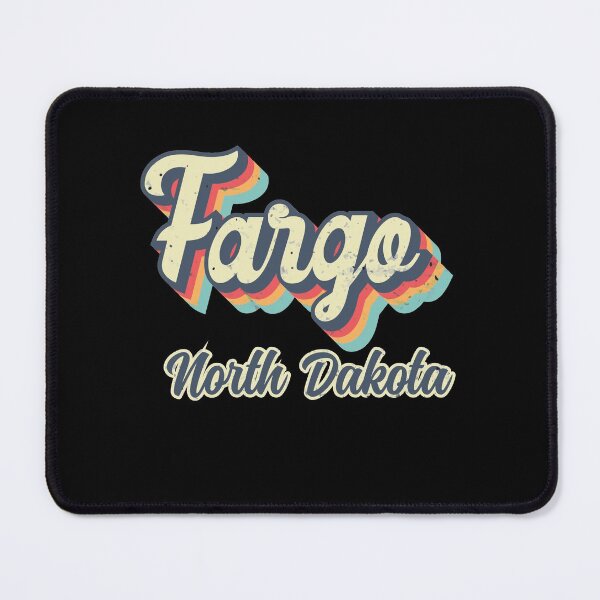 Item preview, Fargo city North Dakota Retro Vintage 70s rainbow designed and sold by Teelogic.