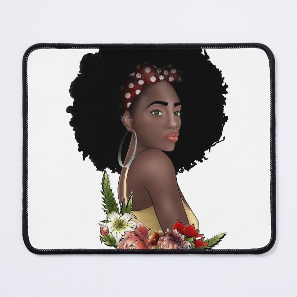 Item preview, Pretty Afro Woman designed and sold by Nattea.