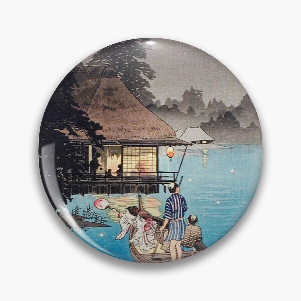 Item preview,  Enjoying Evening Cool print by Hiroaki Takahashi designed and sold by gizmut.