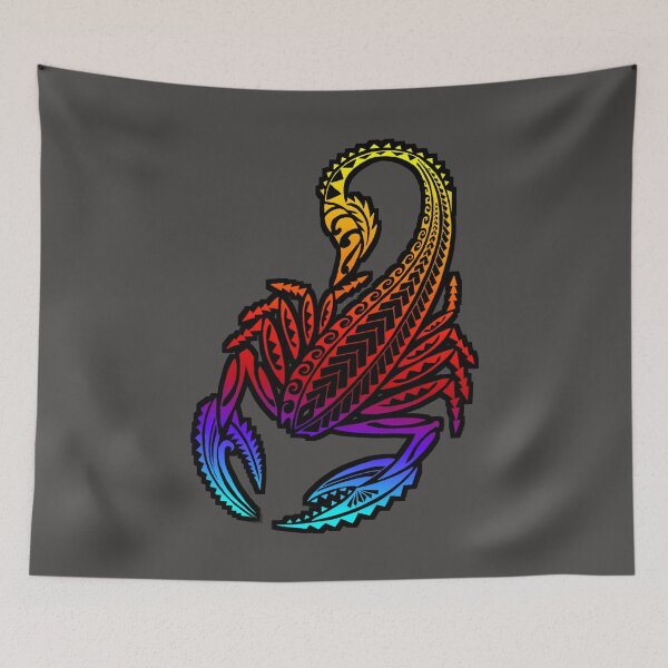 Item preview, Tribal scorpion designed and sold by attracdionz.