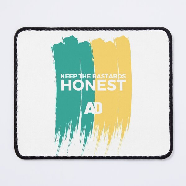 Item preview, AD Keep The Bastards Honest Green and Yellow designed and sold by Australian Democrats.