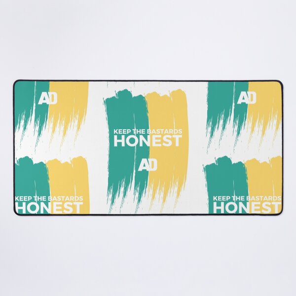 Item preview, AD Keep The Bastards Honest Green and Yellow designed and sold by Australian Democrats.