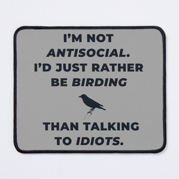 Item preview, I’d rather be birding funny gift for birders designed and sold by JokeGysen.