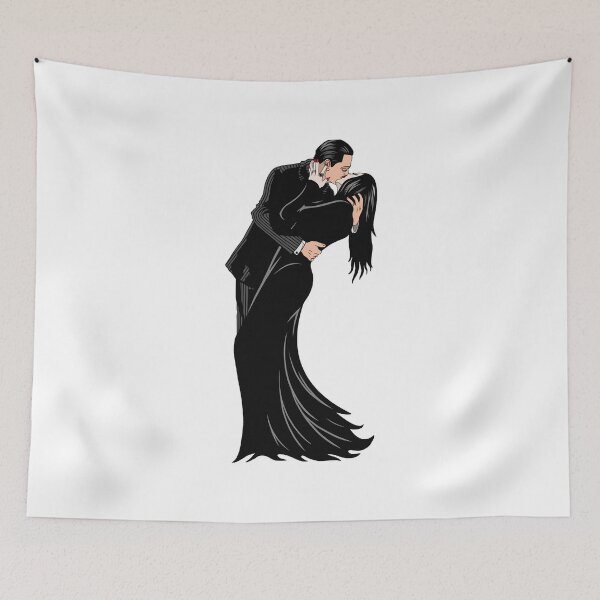 Item preview, Gomez Addams Halloween Spooky Fictitious Structure Leader Family Love Cara Mia Gifts For Music Fan designed and sold by GomezAddamSmith.