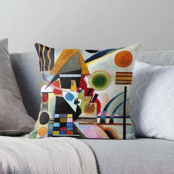 Kandinsky "Swinging" 1925 Coussin