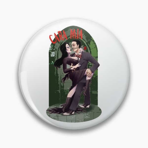 Item preview, Gomez Addams Halloween Spooky Fictitious Structure Leader Family Love Cara Mia! Morticia Gomez Gift designed and sold by GomezAddamSmith.