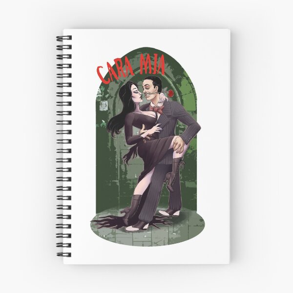 Artikelvorschau, Gomez Addams Halloween Spooky Fiktive Struktur Leader Family Love Cara Mia! Morticia Gomez Geschenk entworfen und verkauft von GomezAddamSmith.