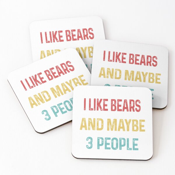 Item preview, I like Bears and maybe 3 people designed and sold by CactusDesigns68.