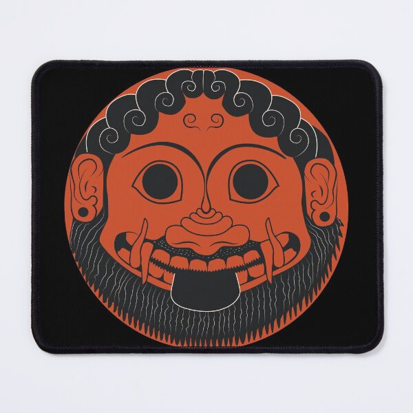 Item preview, Medusa Apotropaic Ancient Greek Art designed and sold by Happy Puppy Print On Demand.