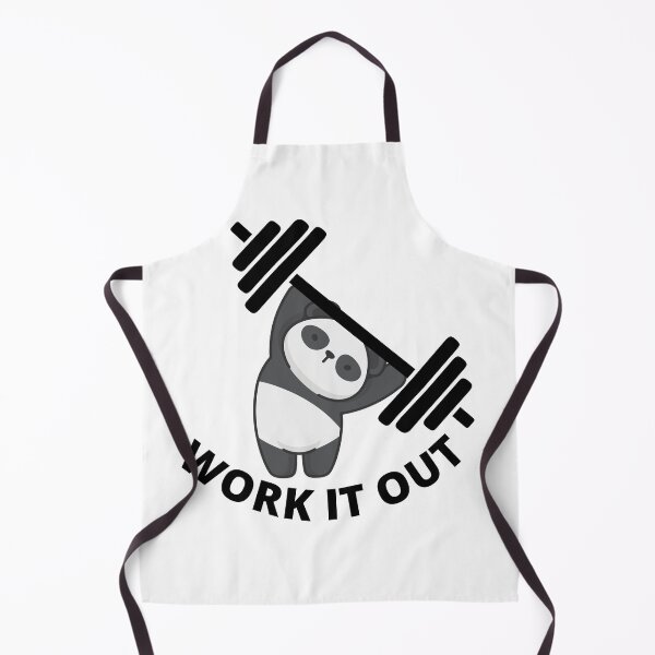 Item preview, Panda work it out  designed and sold by Dreamingnewfie.