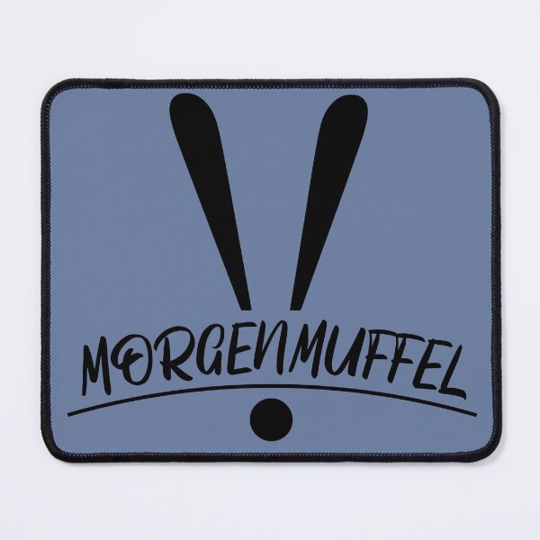 Item preview, Morning Grouch Morgenmuffel German - cheeky grumpy grim musty gift designed and sold by MadandMean.