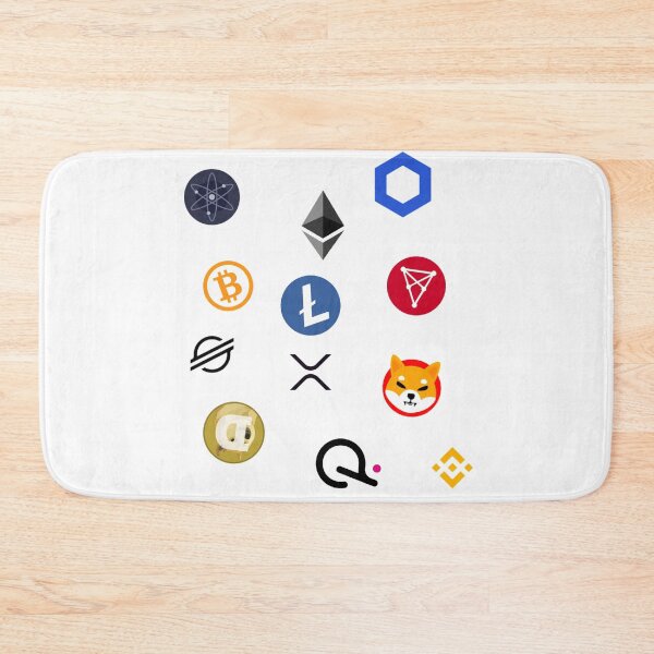 Item preview, Cryptocurrency Logos designed and sold by i-Culture.