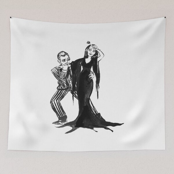 Item preview, Gomez Addams Halloween Spooky Ficticio Estructura Líder Family Love Gomez y Morticia Addams Fami designed and sold by GomezAddamSmith.